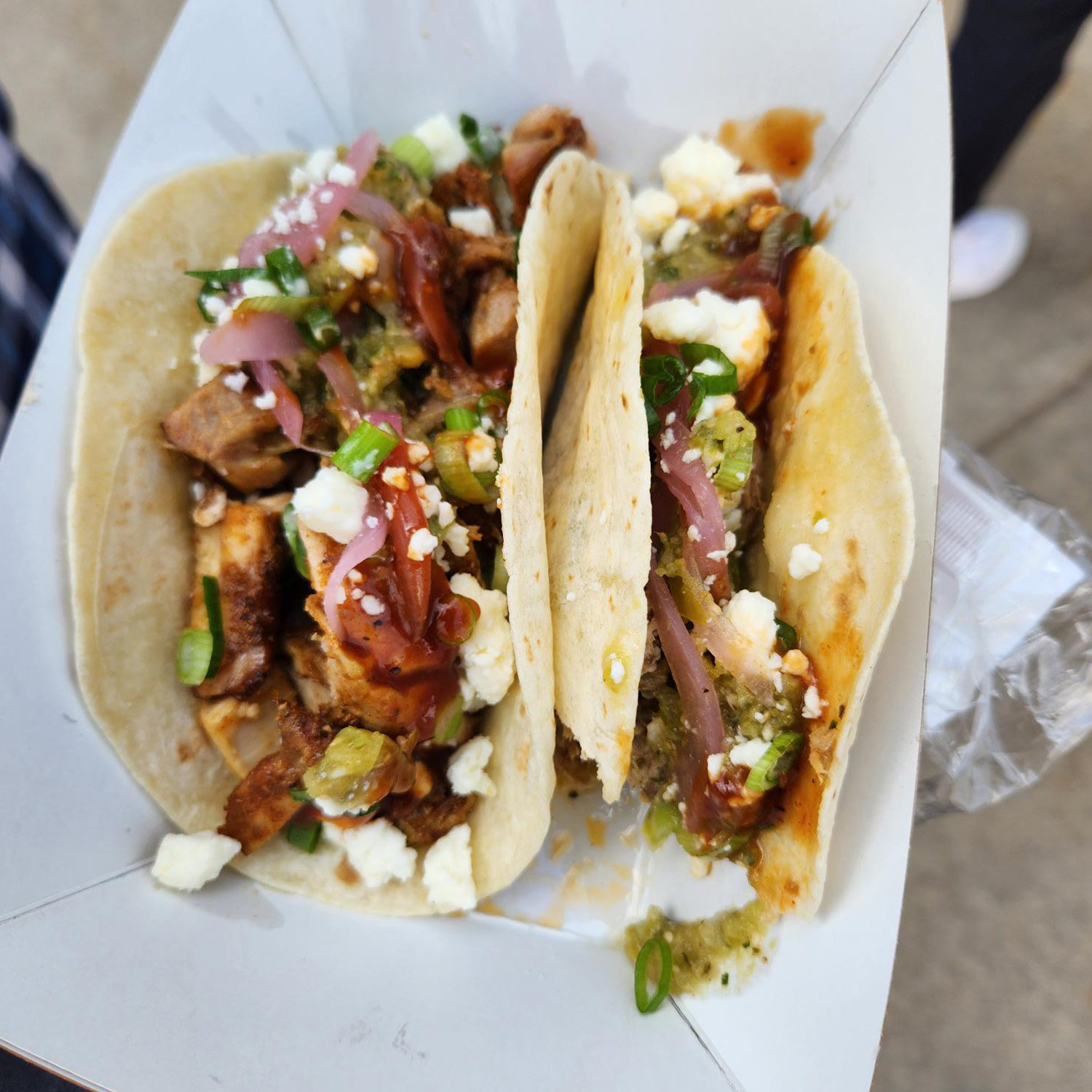 pulled pork tacos
